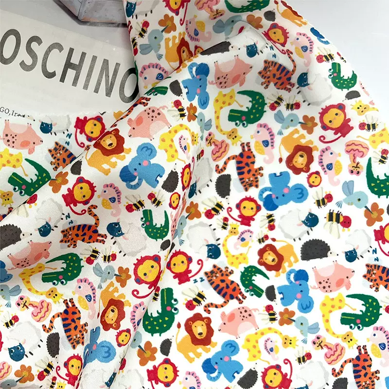 热转移印花面料涤纶扎染布料涤纶聚酯纤维家纺布数码印花工厂