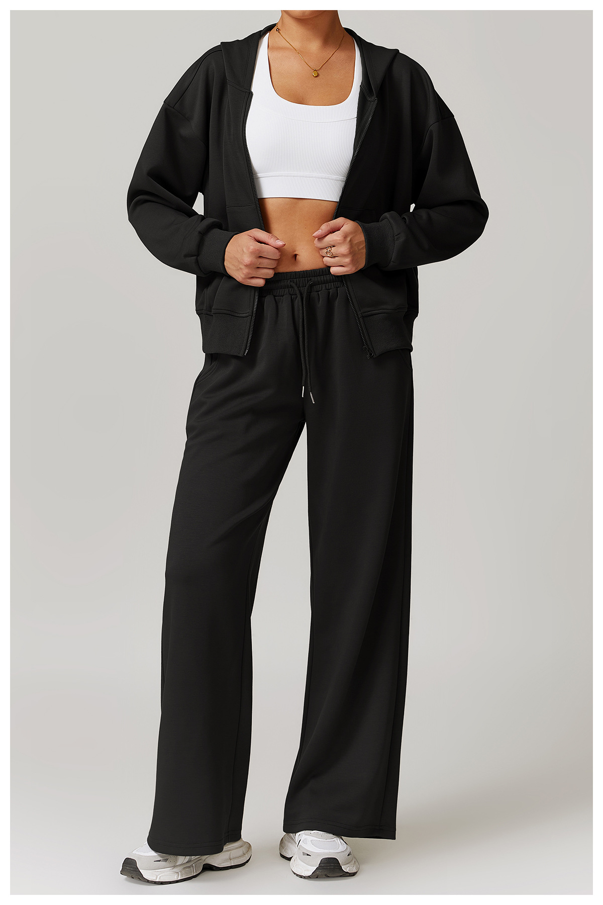 Casual, Sport Style Style Women's Casual Sport Style Solid Color Cotton Active Bottoms Casual Pants