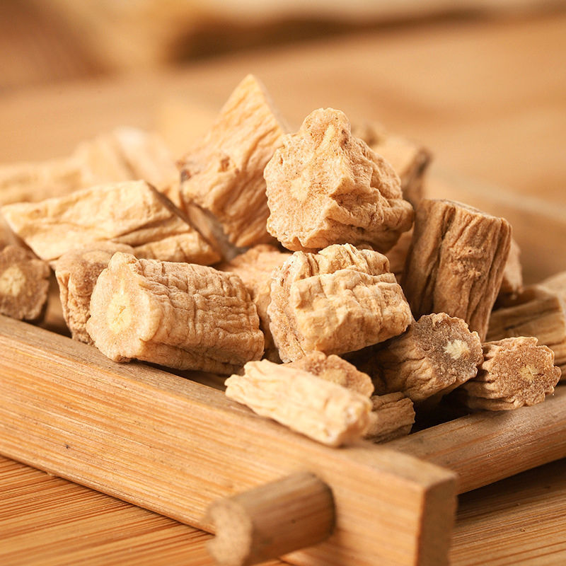 Dried Codonopsis Root Dang Shen 100g Bottle Selected Cut Herb for Tea and Soup in use