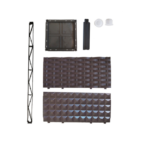 Balcony vegetable box, garden nursery seedling box planting box accessories, side panel column planting box combination accessories