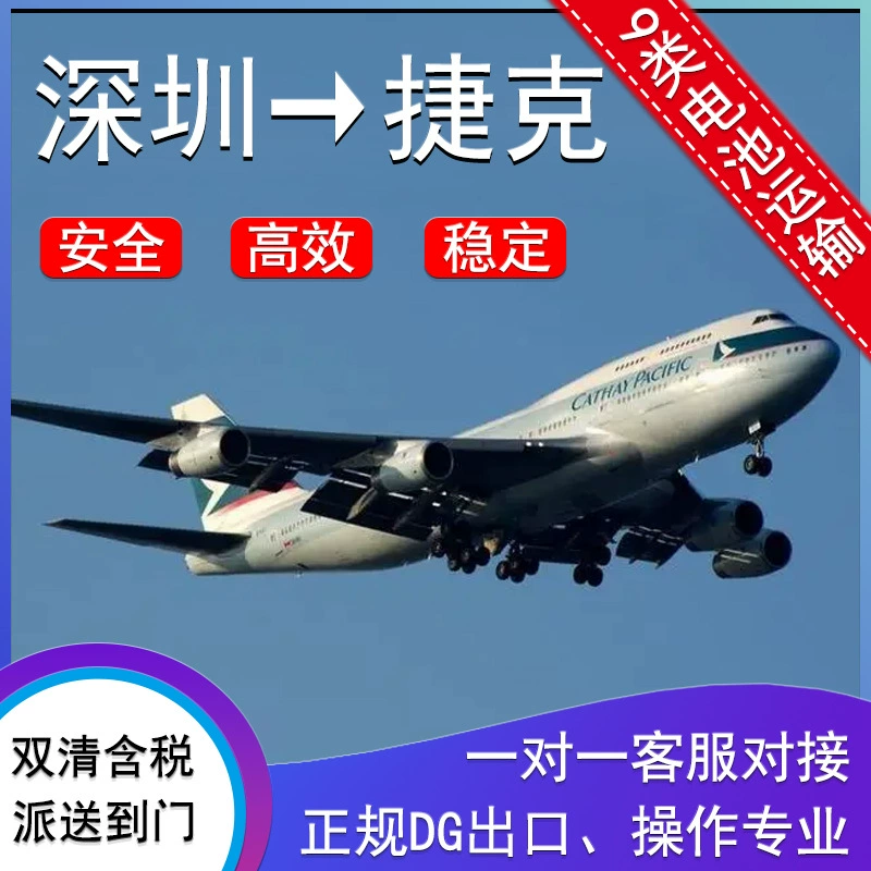 Литиевая батарея Шэньчжэнь авиаперевозки экспресс по почте в Чешскую двойную чистку с налогом на Дверь доставки DDP/DDU логистической линии