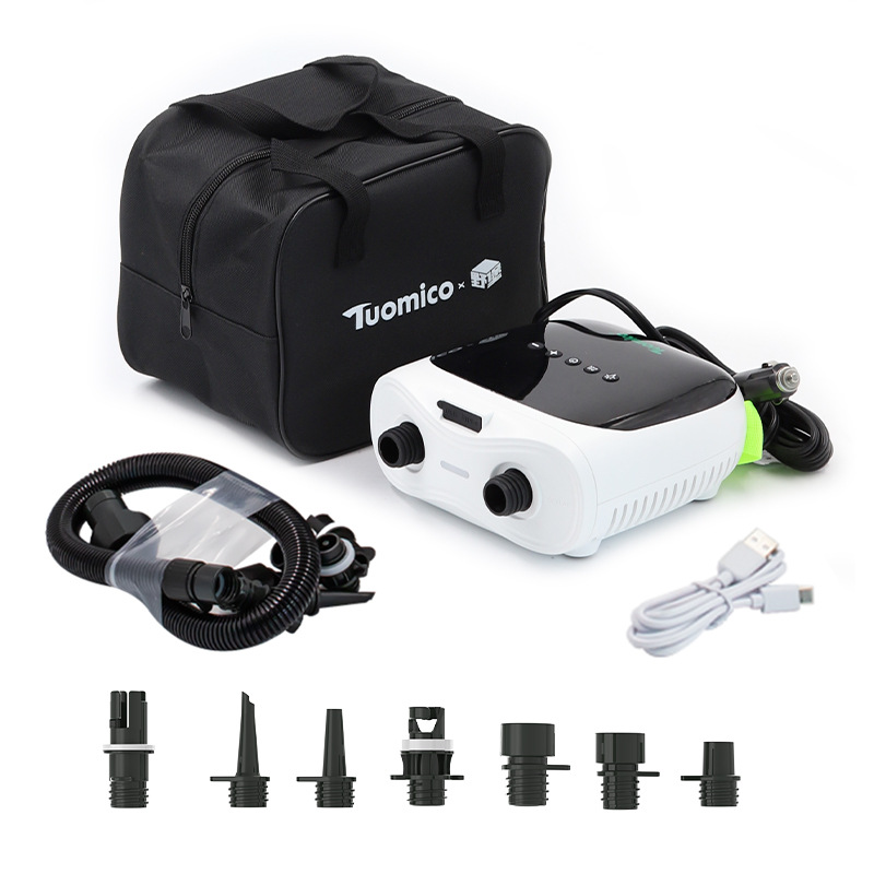 SUP桨板充气泵4000毫安蓄电款带车载户外便携电动快速充锂电池