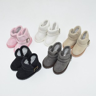 5.5CMѩ��ѥ20CM�޻�����Ь������bjd��Ь�ﶬëëѥ��ߓQ�b����