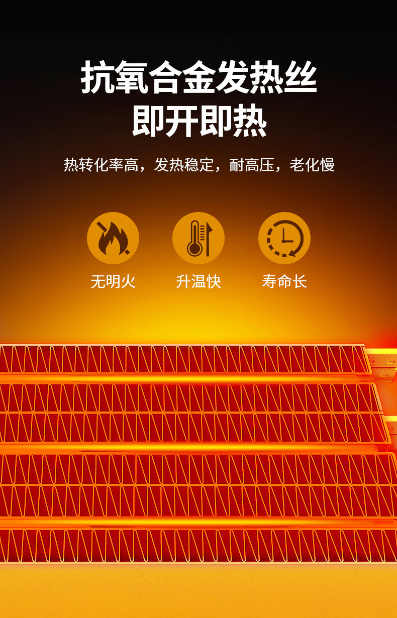 Car Heater New Model Car Heater 12V24V Winter Car Heating Fan Front Heating Artifact