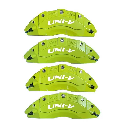 Wheel Hub Decoration, Appearance Modification – Brake caliper cover - univ-15t-fuel-model-set-4-pieces-fluorescent-yellow