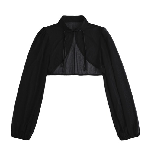 Cross-border best-selling ready-to-ship national-style qipao with snow silk shawl collar and lapel, for children and adults, beach sun protection decoration collar