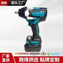 跨境热销牧田款Dtw700无刷大扭矩锂电冲击扳手汽修大风暴电动