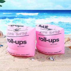 Manufacturer wholesale PVC arm ring inflatable arm ring thick adult and children buoyancy swimming ring water sleeves dropshipping one piece