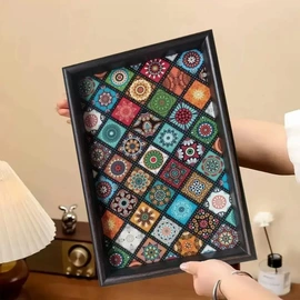 相框、画框;装饰托盘;茶盘