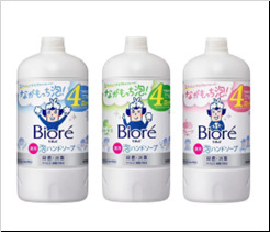 日本正規輸入品 花王 こども用手指消毒剤 本体 240ml + 交換用 700ml 細かい泡で汚れを落とす|undefined