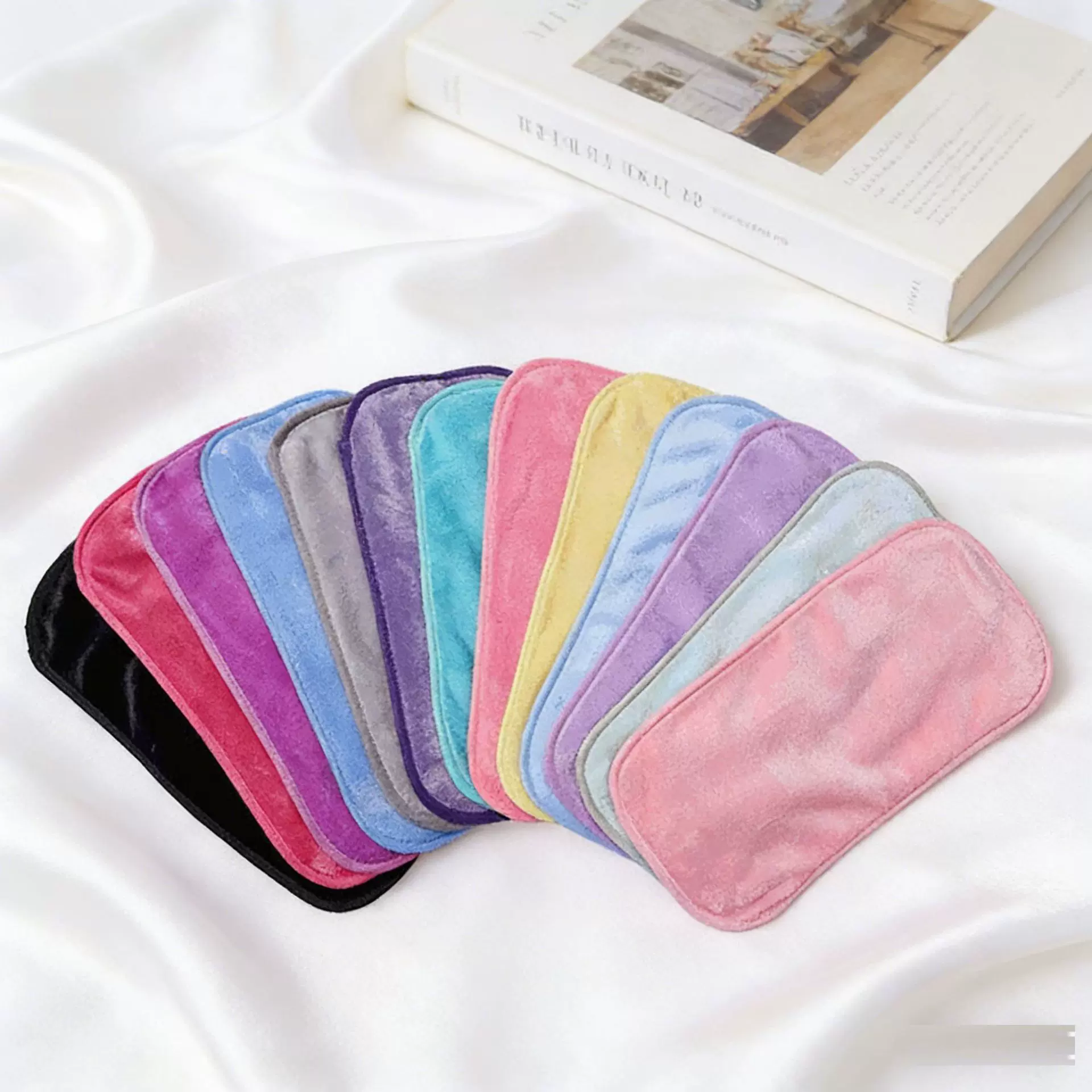 可定制细纤维懒人清水卸妆卸妆棉可水洗化妆品重复使用洗脸巾批发