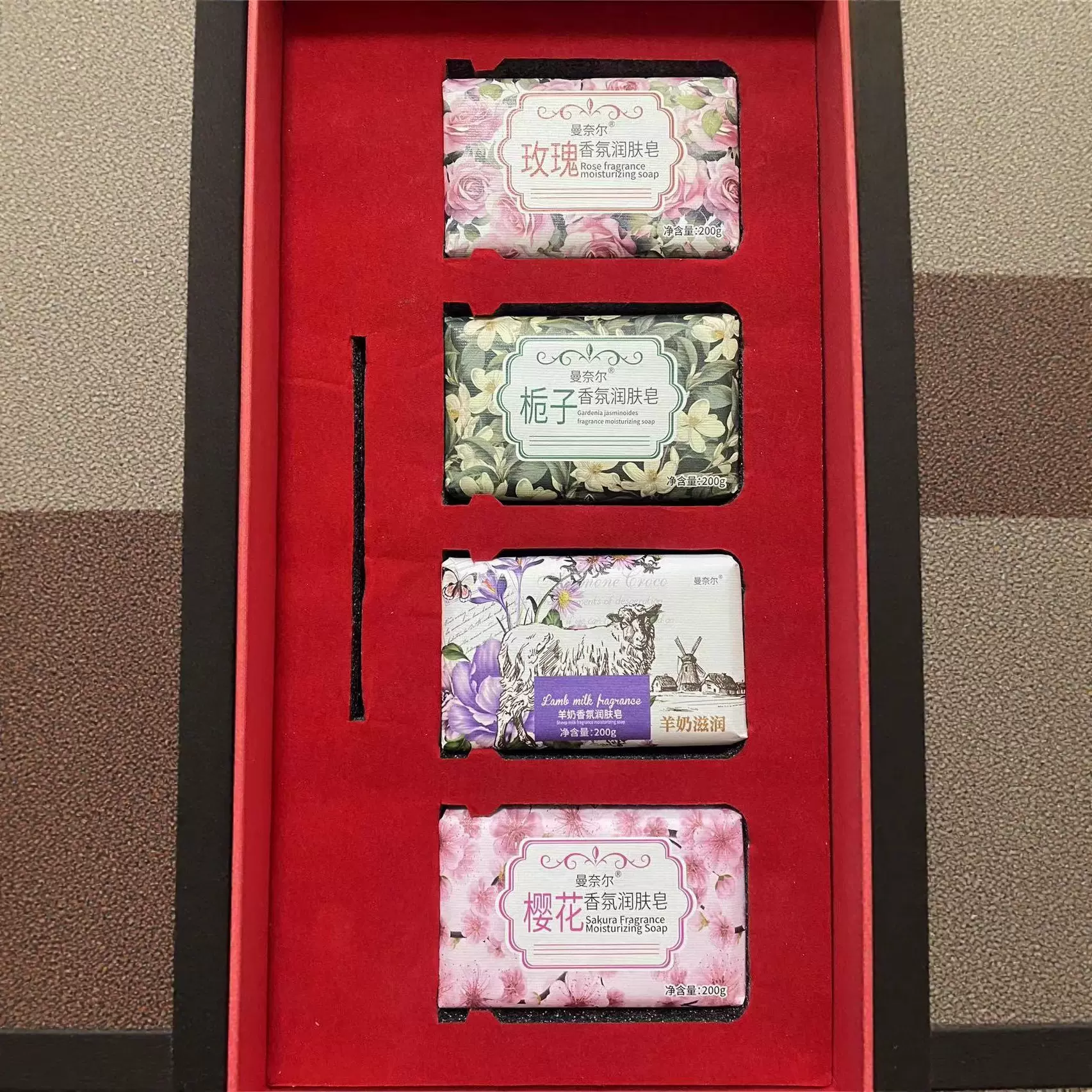 玫瑰栀子花樱花香皂手工皂伴手礼肥皂家居沐浴洗手香氛皂批发代发