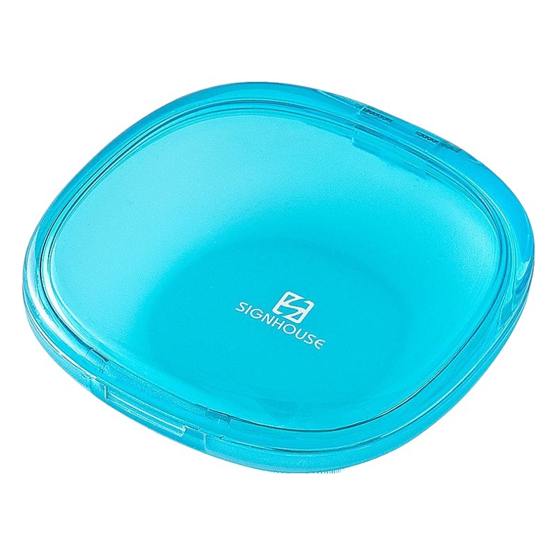 Ortodoncia soporte de dientes caja de tirantes corrector de plástico caja de almacenamiento de dibujos animados Casa Mini caja transpirable