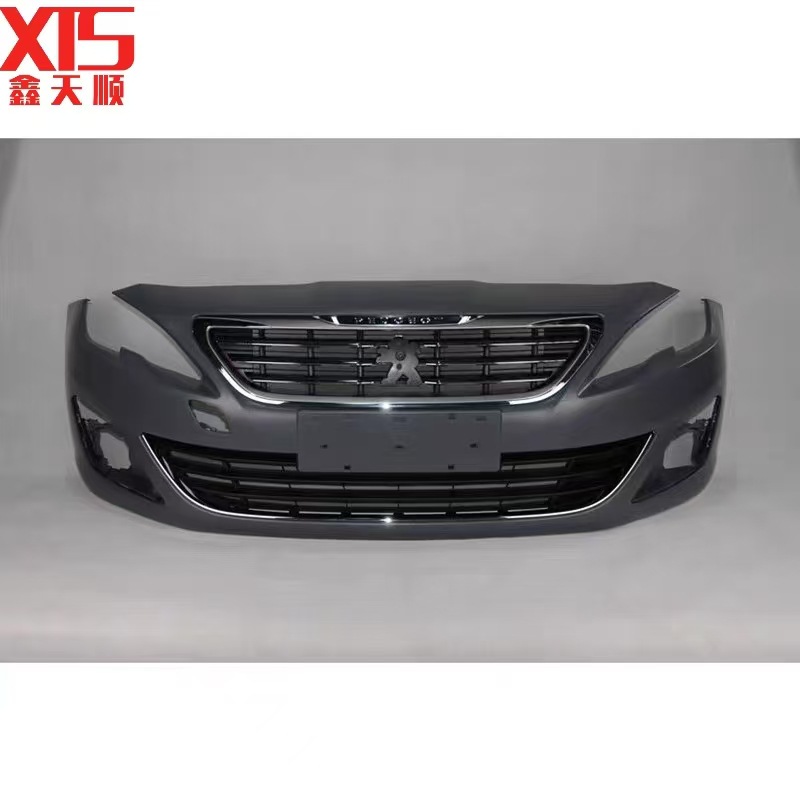 Suitable for Peugeot new 408 front bumper assembly front surround front mouth 1612647280