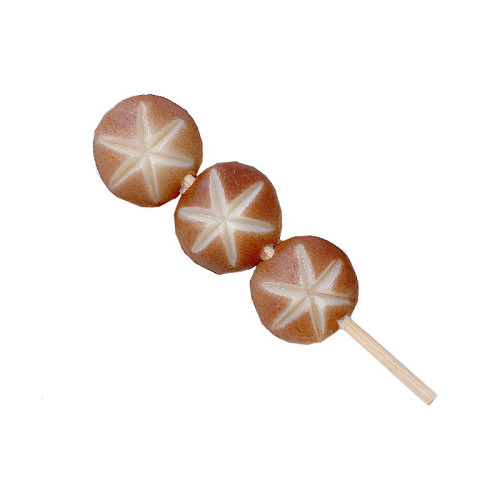 Creative funny hairpin mini oden skewers spicy hot side clip hairpin simulation model DIY decoration