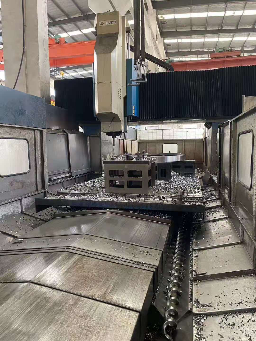 急售台湾松颖SDM-4225龙门加工中心二手2x4米龙门二手加工中心