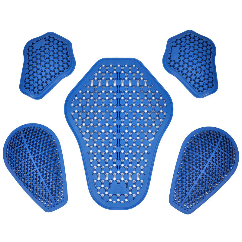 VOLERO silicona equipo de protección de la motocicleta ciclismo ropa incorporada en el equipo de protección CE espalda hombro pad codo pad rodillera