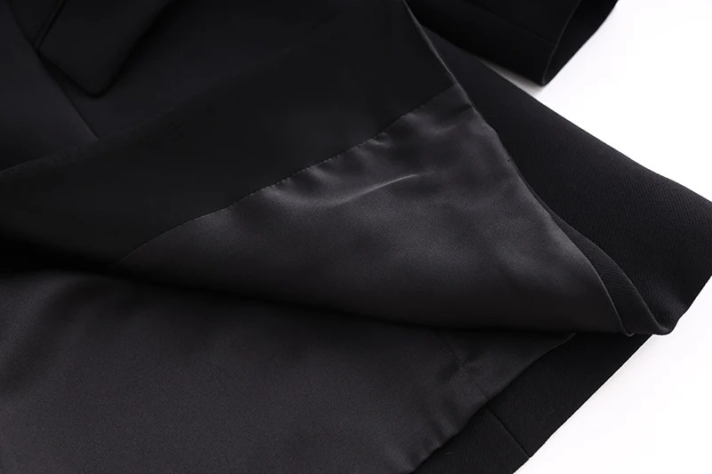 Women's Clothing 2024 Spring New Super Heavy Industry Flower Beading BLINGBLING Waist Satin Collar Suit Dress Ready in Stock_ipsvogv.com