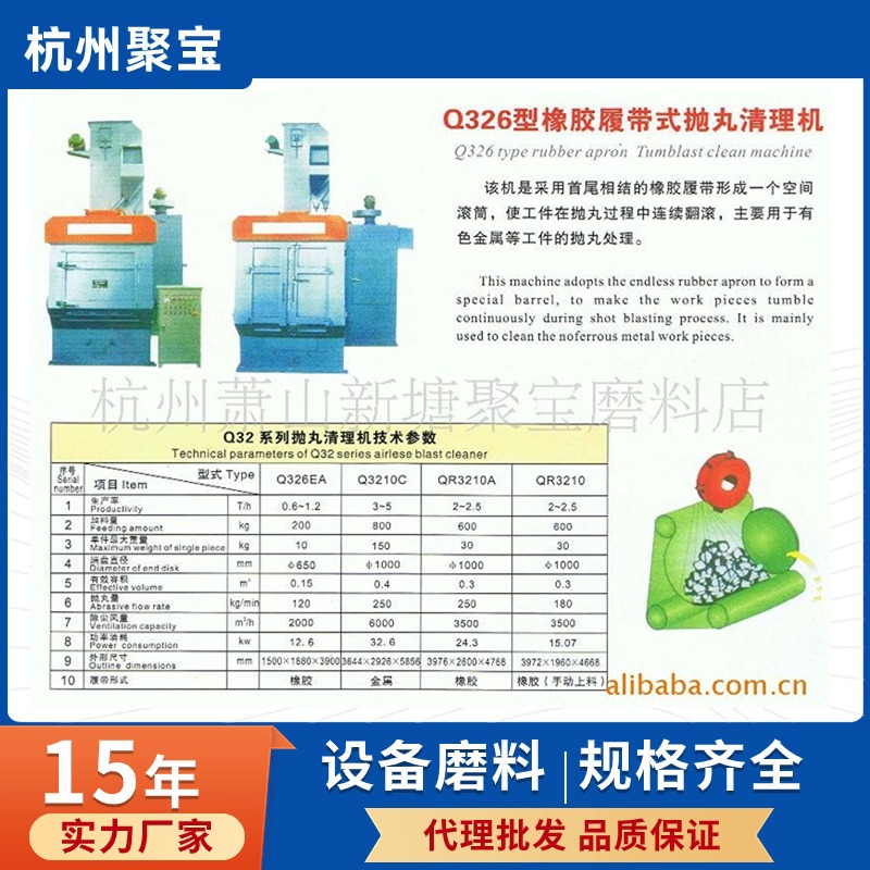 橡胶履带式抛丸清理机 专业承接各类抛丸机修理，喷砂加工处理