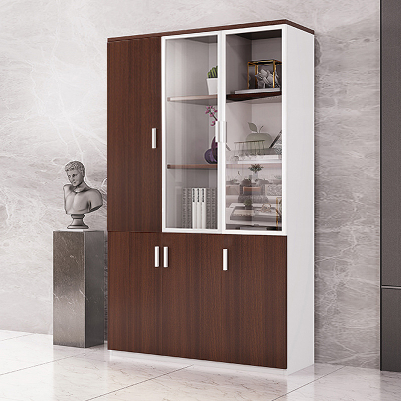 gabinete de oficina de madera multipuerta gabinete bajo gabinete de archivos gabinete de archivos gabinete de archivos gabinete de almacenamiento gabinete de escritorio combinado gabinete de sala de conferencias