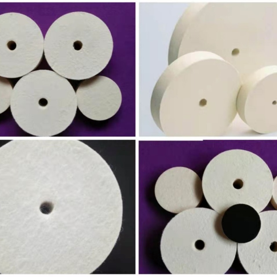 Rueda de lana espejo rueda de pulido bola de lana de acero inoxidable película de pulido de lana de metal 100*16 amoladora angular pieza de molienda