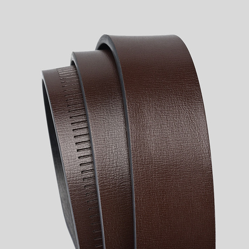 Belts for men wholesale Genuine leather toothless automatic buckle business foreign trade belt Manufacturer wholesale embossed LOGO belts