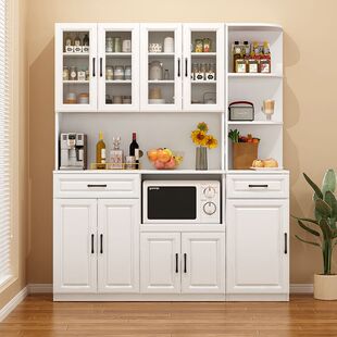 Sideboard Modern Simple Integrated Wall High and Low Cabinet Simple Tea Cabinet Living Room Storage Cabinet Kitchen Storage Cabinet