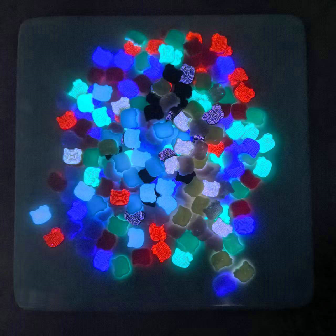 仿真食玩迷你饼干三丽鸥系列kt猫微缩卡通美甲穿戴甲盲盒填充饰