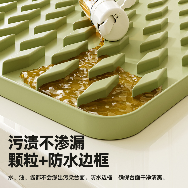 家庭用シリコーン排水断熱フィルターテーブルマットキッチンデスクトップノンスリップシリコンマットティーコースター排水マットメーカー卸売|undefined