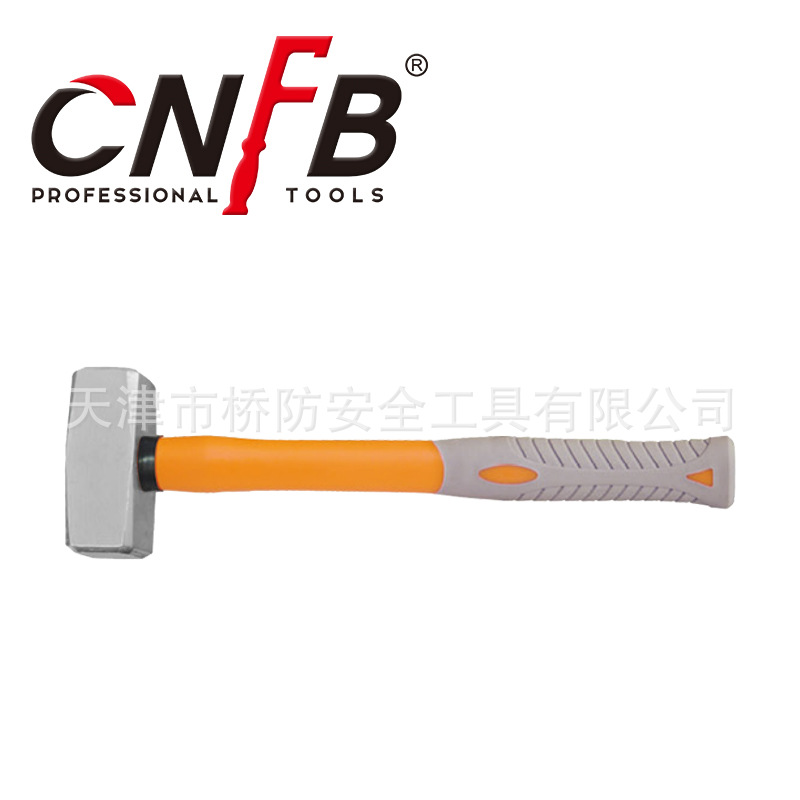桥防/CNFB 不锈钢装柄德式八角锤 无磁工具 T88408