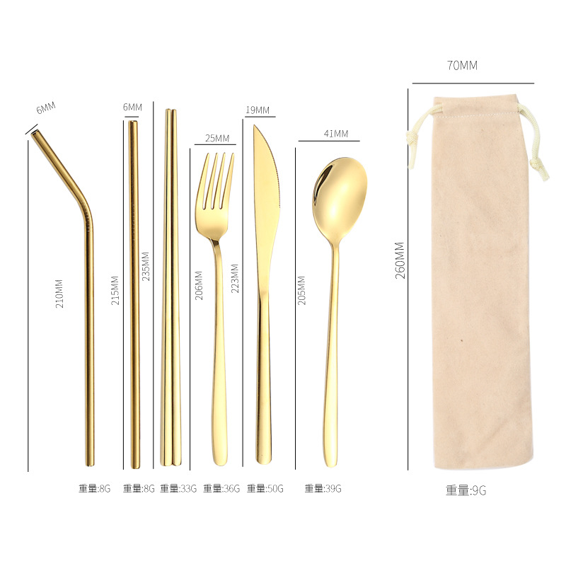 골든 세트 + 살구색 가방