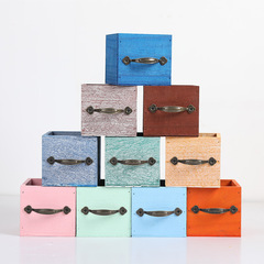 Wooden flower pot vase artificial flower dried flower bouquet holder decorative piece desk home living room TV cabinet desk decoration