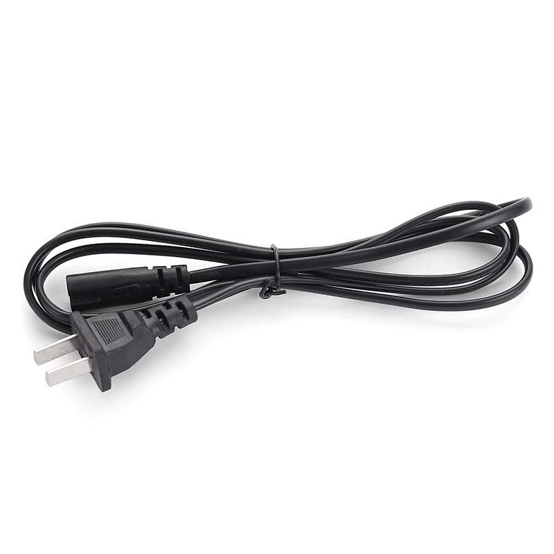 Cable de alimentación de dos enchufes estándar nacional Cable de alimentación de 8 caracteres Cable de alimentación estándar nacional de dos núcleos Cable de cola de ocho caracteres estándar nacional de 1,5 metros