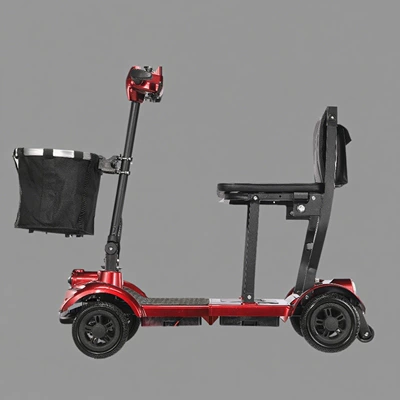New Foldable Four-Wheel Scooter Qatlanan elektrik velosipedlər