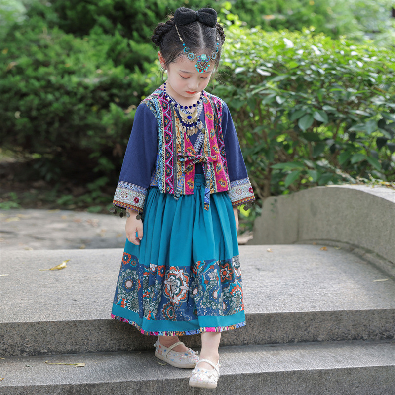 Miaojiang princess Hanfu girl spring and autumn new exotic style…