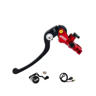 Other brake systems | thrust - red-left-with-mirror-holder