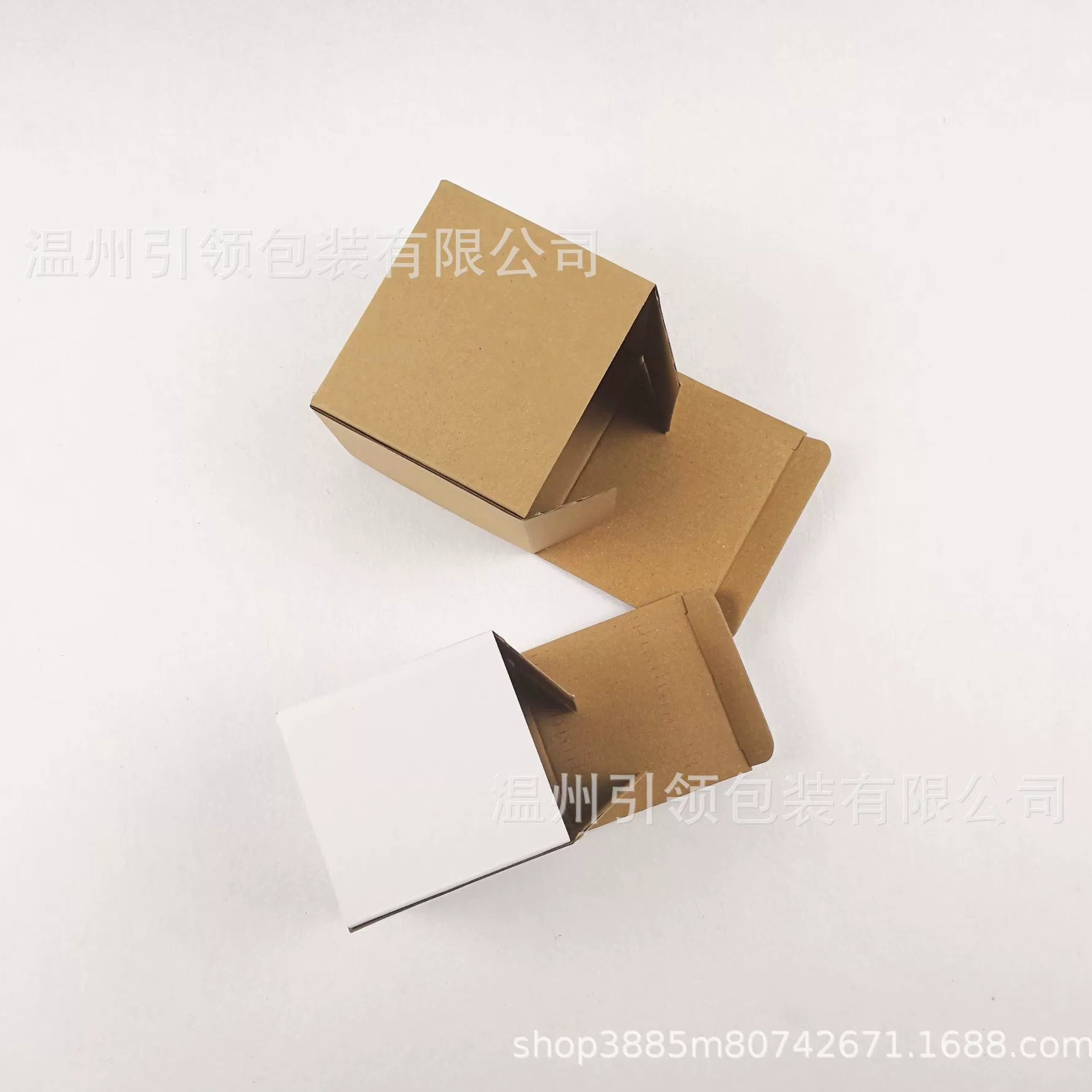 Spot GM Box Corrugated Caucarium Craftskin yellow corrugated carton Customized color box printing and customization 4