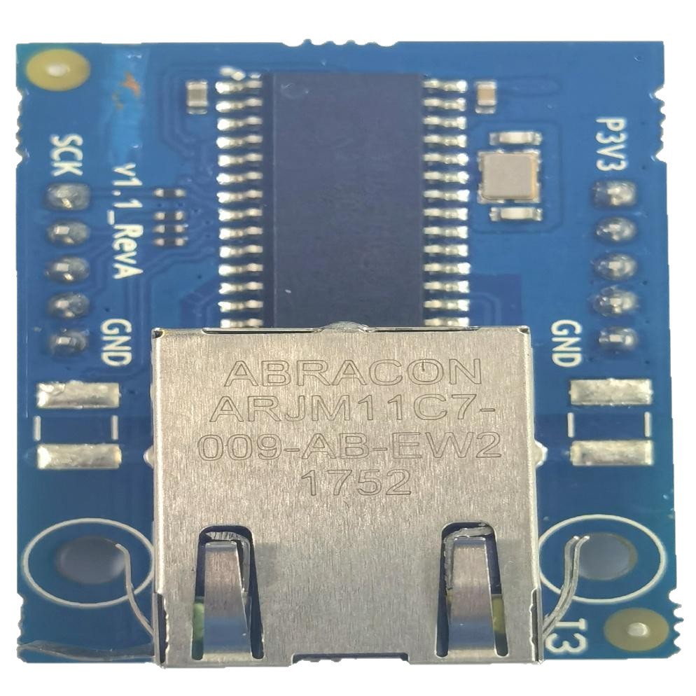 Enc28J60 Network Module Pcb Circuit Board Spi Interface Ethernet Microcontroller Development Board Supporting Circuit Board