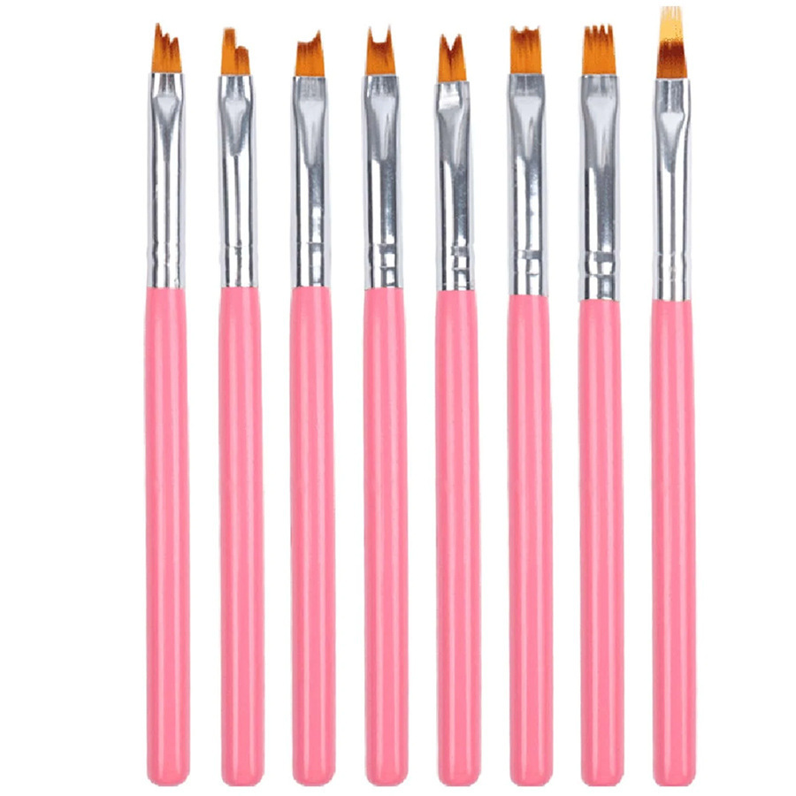 Nuevo multi-funcional del arte del clavo pluma exquisita pluma varilla uñas arte pluma pintura pluma flor pluma cepillo de uñas traje