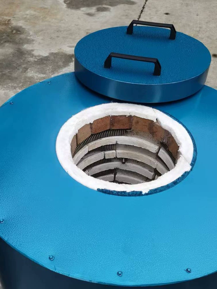 Промышленная экспериментальная электрическая печь, высокотемпературная термообработка, муфельная печь с силиконовым углеродным стержнем, плавильная печь для алюминия, плавильная печь для оловянной плавильной печи типа «котлован», плавильная печь для ковки