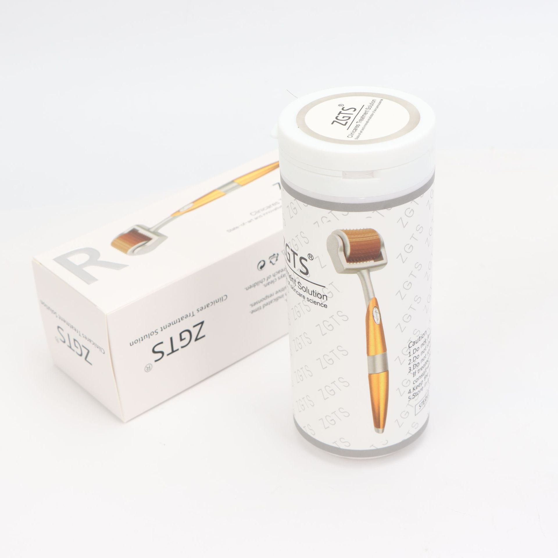 Zgts192 Microneedle Roller Household Introduction Instrument Titanium Alloy Needle Roller Needle Beauty Needle Microneedle Roller Factory Direct Sale