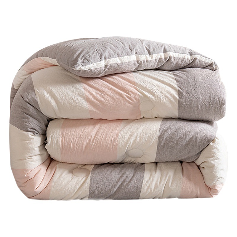 10A抗菌無印風冬用掛け布団春秋用掛け布団芯厚手冬用掛け布団保温厚手綿布団学生用掛け布団卸売