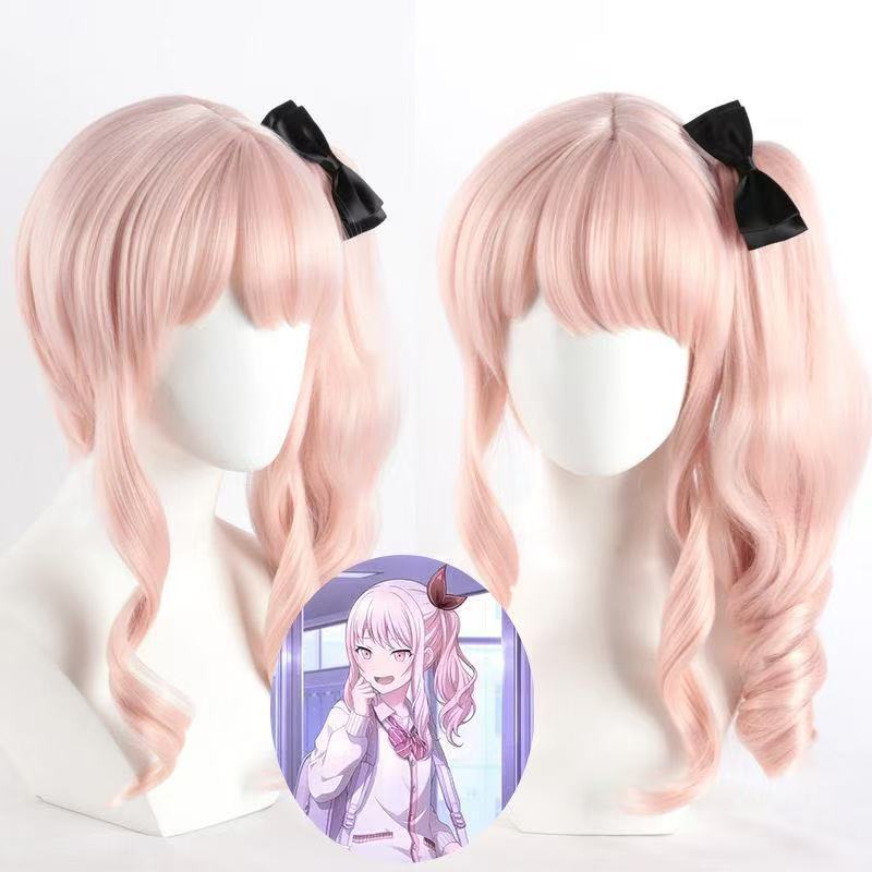 Silk World Project Colorful Stage Xiaoshan Ruiqi Anime Cos Wig Simulated Scalp Top Cosplay