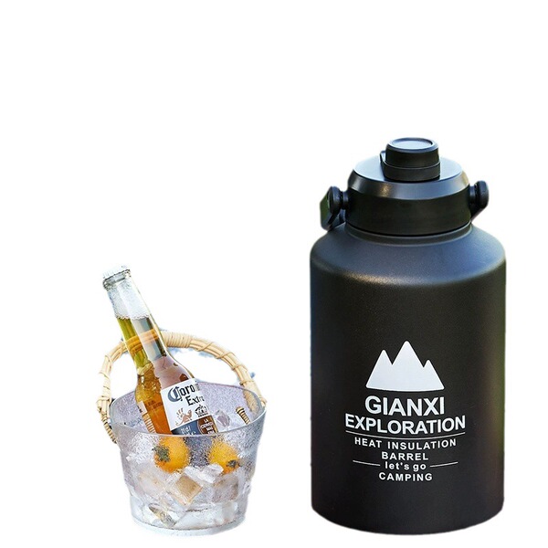Thermal barrel for camping stainless steel