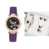 Fashionable swiss watch, belt, simple and elegant design, wholesale