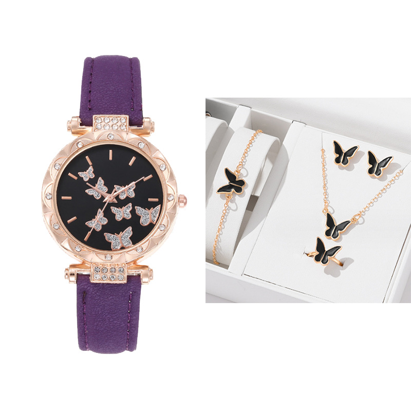 Casual Butterfly Buckle Quartz Women's Watches display picture 8