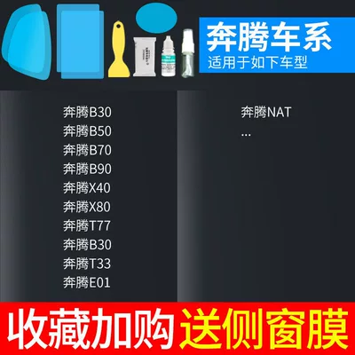 Rearview mirror rainproof sticker: Cars, Anti-Fog and Anti-Glare Reflective - pentium-exclusive-5-piece-pack-remark-model-year