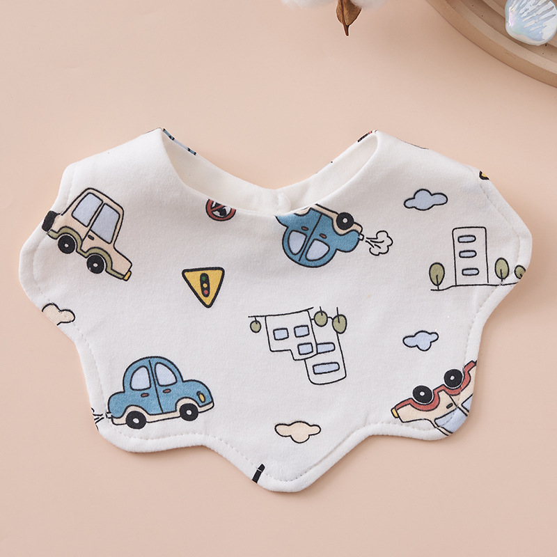 자동차 [큰 꽃잎 턱받이]