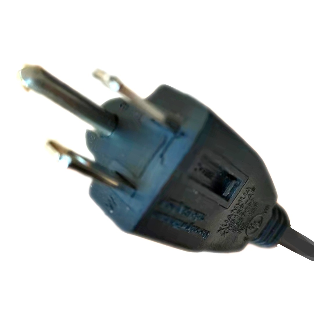 美规3芯带保险丝转换插头 美标 美式三极5-15插头电源线0.823平方