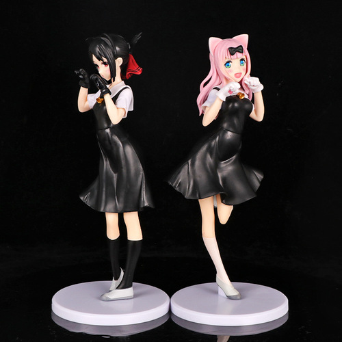 2 standing postures of Miss Kaguya, Shinomiya Kaguya, Fujiwara Chika, bagged figures, desktop ornaments, two-dimensional animation